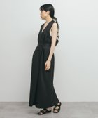 【ケービーエフ/KBF / URBAN RESEARCH】のカシュクールラップジャンパースカート 人気、トレンドファッション・服の通販 founy(ファニー) ファッション Fashion レディースファッション Fashion for Women スカート Skirts 2025年 2025 2025春夏・S/S Spring/Summer 2025 SS25 夏 Summer S/S・春夏 SS, Spring/Summer, Warm Season thumbnail BLACK|ID: prp329100004599601 ipo3291000000033102168
