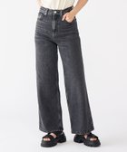 【トミーヒルフィガー/TOMMY HILFIGER】のハイライズワイドジーンズ ブラック1BZ|ID: prp329100004599607 ipo3291000000032697188