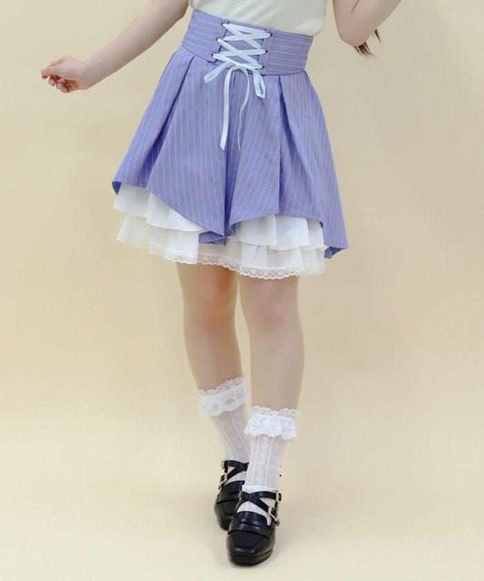 【アクシーズファム/axes femme】のイレヘムミニスカート インテリア・キッズ・メンズ・レディースファッション・服の通販 founy(ファニー) https://founy.com/ ファッション Fashion レディースファッション Ladies' Fashion Online スカート Skirt ミニスカート Mini Skirts おすすめ Recommend ガーリー Girly ストライプ Stripe フィット Fit フリル Frills フレア Flare ミニスカート Mini Skirt 無地 Plain Color |ID: prp329100004599632 ipo3291000000032697347