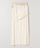 【ジーナシス/JEANASiS】のドレープレイヤーカットスカート ホワイト系その他|ID: prp329100004599638 ipo3291000000032697389