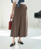 【スタイルデリ/STYLE DELI】の綿ストレッチAラインベイカースカート セピアブラウン|ID: prp329100004599651 ipo3291000000032697458