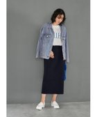 【スタイルデリ/STYLE DELI】の綿ACニットペンシルスカート ネイビー|ID: prp329100004599654 ipo3291000000032697471