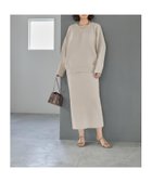 【スタイルデリ/STYLE DELI】の綿ACニットペンシルスカート ライトグレージュ|ID: prp329100004599654 ipo3291000000032697475