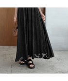【スタイルデリ/STYLE DELI】のシフォンジャガードフラワースカート ブラック|ID: prp329100004599662 ipo3291000000032697524