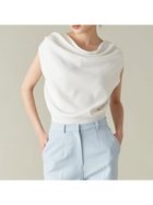 【リリーブラウン/Lily Brown】のドレープニットトップス/接触冷感 WHT[001]|ID: prp329100004599697 ipo3291000000032726259
