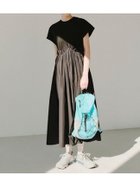 【エミ/emmi】のカットドッキングプリーツワンピース BLK[009]|ID: prp329100004599709 ipo3291000000032697810