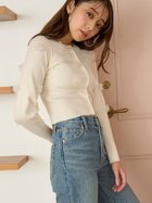 【スナイデル/SNIDEL】のフラワーモチーフカーディガン 人気、トレンドファッション・服の通販 founy(ファニー) ファッション Fashion レディースファッション Fashion for Women トップス・カットソー Cut & Sew Tops カーディガン・羽織り Layered Style Cardigans 花柄・フラワープリント・モチーフ Floral Prints & Motifs / Flower Pattern Tops カーディガン Cardigan, Knitwear シアー Sheer, See-Through チュール Tulip, Tulip Motif ドット Polka Dot, Dot Pattern バランス Balance, Style Balance フィット Fit, Slim Fit フラワー Flower, Floral ボトム Bottoms, Lower Wear モチーフ Motif, Design Theme 今季 This Season, Current Season 切替 Switching, Contrast Panel thumbnail IVR[003]|ID: prp329100004599721 ipo3291000000033460726