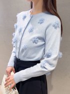 【スナイデル/SNIDEL】のフラワーモチーフカーディガン 人気、トレンドファッション・服の通販 founy(ファニー) ファッション Fashion レディースファッション Fashion for Women トップス・カットソー Cut & Sew Tops カーディガン・羽織り Layered Style Cardigans 花柄・フラワープリント・モチーフ Floral Prints & Motifs / Flower Pattern Tops カーディガン Cardigan, Knitwear シアー Sheer, See-Through チュール Tulip, Tulip Motif ドット Polka Dot, Dot Pattern バランス Balance, Style Balance フィット Fit, Slim Fit フラワー Flower, Floral ボトム Bottoms, Lower Wear モチーフ Motif, Design Theme 今季 This Season, Current Season 切替 Switching, Contrast Panel thumbnail LBLU[081]|ID: prp329100004599721 ipo3291000000033460730