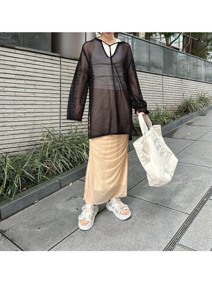 【エミ/emmi】のソフトチュールスカート インテリア・キッズ・メンズ・レディースファッション・服の通販 founy(ファニー) https://founy.com/ ファッション Fashion レディースファッション Fashion for Women スカート Skirts イタリア Italy インナー Innerwear 春 Spring ギャザー Gathered, Ruffled スリット Slit, Slit Detail ペチコート Petticoat, Underskirt ポケット Pocket, Pocket Detail |ID: prp329100004599723 ipo3291000000033053466