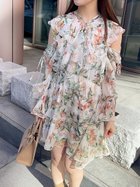 【スナイデル/SNIDEL】のSustainableプリントフリルミニワンピース 人気、トレンドファッション・服の通販 founy(ファニー) ファッション Fashion レディースファッション Fashion for Women ワンピース Dresses インナー Innerwear オレンジ Orange カラフル Colorful Design キャミソール Camisole, Spaghetti Strap Top 今季 This Season, Current Season シフォン Chiffon, Lightweight Fabric ショルダー Shoulder, Shoulder Strap スリーブ Sleeve, Long Sleeve / Short Sleeve 長袖 Long Sleeve, Full Sleeve フェミニン Feminine, Girly フリル Frill, Ruffle プリント Print, Printed Pattern ボタニカル Botanical, Floral Pattern ミックス Mix, Mixed Style モチーフ Motif, Design Theme 無地 Plain, Solid Color リボン Ribbon, Bow ロング Long, Long-Length おすすめ Recommended / Our Picks thumbnail MIX[930]|ID: prp329100004599757 ipo3291000000033107691
