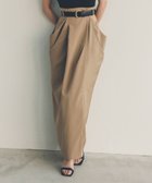 【アニュアンス/anuans】のヴィンテージサテンタックスカート BEIGE|ID: prp329100004599773 ipo3291000000032737200