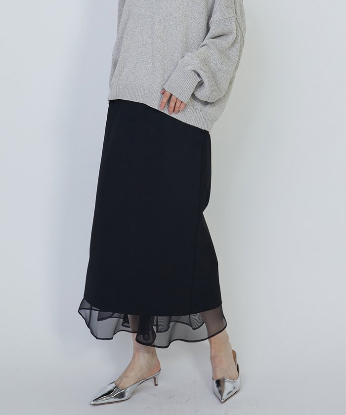【その他のブランド/Other】のシアーレイヤーアイラインスカート インテリア・キッズ・メンズ・レディースファッション・服の通販 founy(ファニー) https://founy.com/ ファッション Fashion メンズファッション Men's Style Online おすすめ Recommend シアー Sheer ドッキング Docking |ID: prp329100004599777 ipo3291000000032698300
