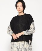 【パドカレ/pas de calais】のpas de calais ウォッシャブル ラウンドネック サマー ベスト クロ|ID: prp329100004599780 ipo3291000000032698323