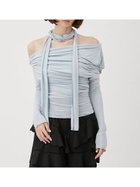 【ファーファー/FURFUR】のドレープアシメトップス 人気、トレンドファッション・服の通販 founy(ファニー) ファッション Fashion レディースファッション Ladies' Fashion Online トップス・カットソー Tops/Tshirt ドレープ Drape エレガント 上品 Elegant thumbnail LBLU[081]|ID: prp329100004599838 ipo3291000000032698966