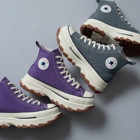 【コンバース/CONVERSE】の【CONVERSE 公式】ALL STAR TREKWAVE FADEDCANVAS HI / 【コンバース 公式】オールスター トレックウエーブ フェイデッドキャンバス HI 厚底 ハイカット 人気、トレンドファッション・服の通販 founy(ファニー) ファッション Fashion レディースファッション Ladies' Fashion Online インソール Insole クッション Cushion シューズ Shoes フォーム Form ブリーチ Bleach メタル Metal ラバー Rubber レース Race 厚底 Platforms 定番 Standard |ID:prp329100004599840