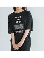 【ジェラート ピケ/gelato pique】の【JOEL ROBUCHON】【接触冷感】クロップドワンポイントプルオーバー BLK[009]|ID: prp329100004599848 ipo3291000000032699031