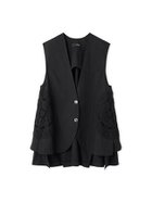 【スタイリング/styling】のバテンレース2WAYジレ BLK[009]|ID: prp329100004599851 ipo3291000000032699049