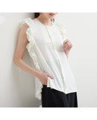 【ティアラ/Tiara】のサイドフリルブラウス 人気、トレンドファッション・服の通販 founy(ファニー) ファッション Fashion レディースファッション Ladies' Fashion Online トップス・カットソー Tops/Tshirt シャツ/ブラウス Shirts/Blouses サテン Satin ドレープ Drape ノースリーブ No Sleeve フリル Frills 夏 Summer thumbnail ホワイト|ID: prp329100004599862 ipo3291000000032699205
