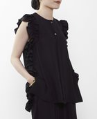 【ティアラ/Tiara】のサイドフリルブラウス 人気、トレンドファッション・服の通販 founy(ファニー) ファッション Fashion レディースファッション Ladies' Fashion Online トップス・カットソー Tops/Tshirt シャツ/ブラウス Shirts/Blouses サテン Satin ドレープ Drape ノースリーブ No Sleeve フリル Frills 夏 Summer thumbnail ブラック|ID: prp329100004599862 ipo3291000000032699207