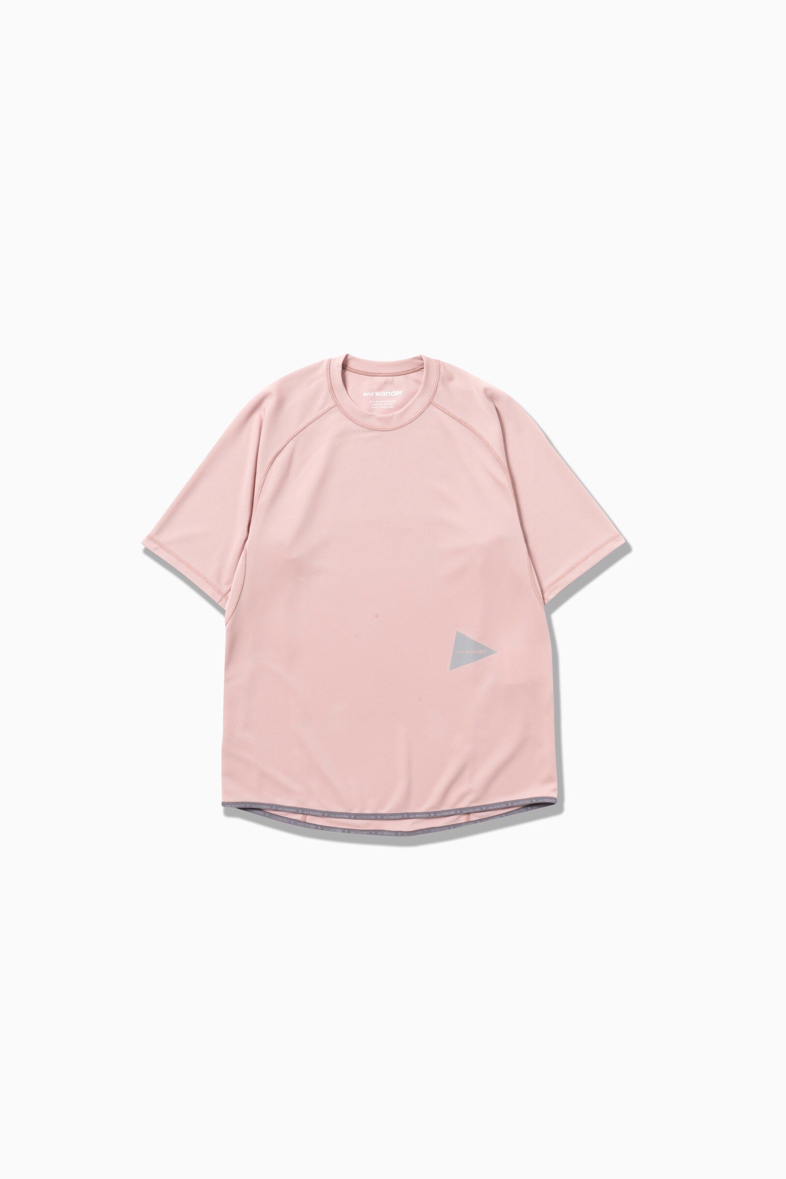 【アンドワンダー/and wander】のdry jersey raglan SS T インテリア・キッズ・メンズ・レディースファッション・服の通販 founy(ファニー) 　ファッション　Fashion　レディースファッション　Ladies' Fashion Online　パターン　Pattern　pink|ID: prp329100004599876 ipo3291000000032699329