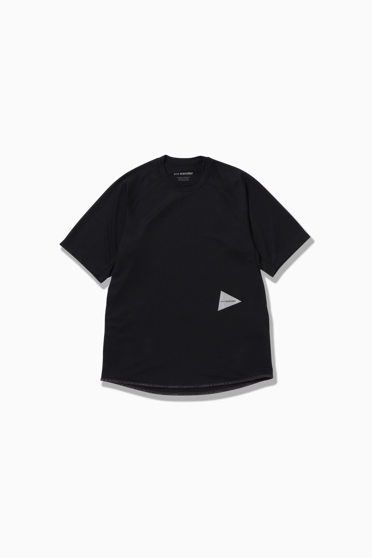 【アンドワンダー/and wander】のdry jersey raglan SS T インテリア・キッズ・メンズ・レディースファッション・服の通販 founy(ファニー) 　ファッション　Fashion　レディースファッション　Ladies' Fashion Online　パターン　Pattern　black|ID: prp329100004599876 ipo3291000000032699332