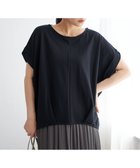 【イッカ/ikka】の冷感鹿の子センターシームタックプルオーバー 人気、トレンドファッション・服の通販 founy(ファニー) ファッション Fashion レディースファッション Fashion for Women トップス・カットソー Cut & Sew Tops カジュアルプルオーバー・ニットトップス Pullovers & Knit Tops / Casual Pullovers カットソー Cut and Sewn Top シンプル Simple, Minimal バランス Balance, Style Balance フロント Front, Front Design モノトーン Monotone, Black and White ビジネス 仕事 通勤 Business / Work / Commuting 夏 Summer 鹿の子 Piqué, Kanoko Fabric thumbnail ネイビーブルー|ID: prp329100004599884 ipo3291000000033178412