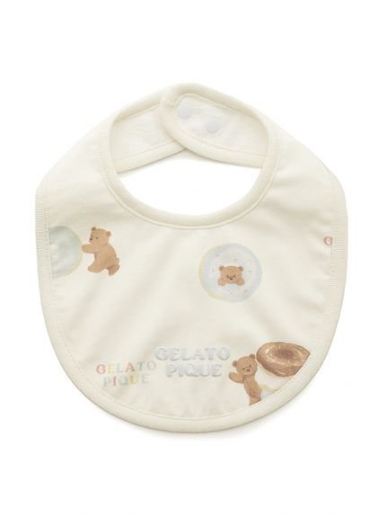 【ジェラート ピケ/gelato pique / KIDS】の【BABY】ドーナツベア柄スタイ インテリア・キッズ・メンズ・レディースファッション・服の通販 founy(ファニー) https://founy.com/ ファッション Fashion キッズファッション Fashion for Kids |ID: prp329100004599892 ipo3291000000032699453
