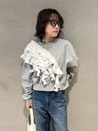 【リリーブラウン/Lily Brown】のボリュームフリルスウェット GRY[006]|ID: prp329100004599893 ipo3291000000032699467
