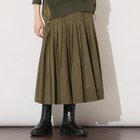 【ピサーノ/PISANO】の【セットアップ対応】片ヒダプリーツスカート 人気、トレンドファッション・服の通販 founy(ファニー) ファッション Fashion レディースファッション Fashion for Women セットアップ Matching Sets スカート・ミニ/ミディ/マキシ Skirts / Mini, Midi & Maxi Skirts スカート Skirts プリーツスカート / 上品フェミニンスタイル Pleated Skirts エレガント 上品 Elegant ギャザー Gathered, Ruffled セットアップ Set-Up, Coordinated Outfit ドッキング Docking, Mixed Material プリーツ Pleats, Pleated ポケット Pocket, Pocket Detail 楽ちん Easy Fit, Comfortable thumbnail カーキ|ID: prp329100004599907 ipo3291000000032699579