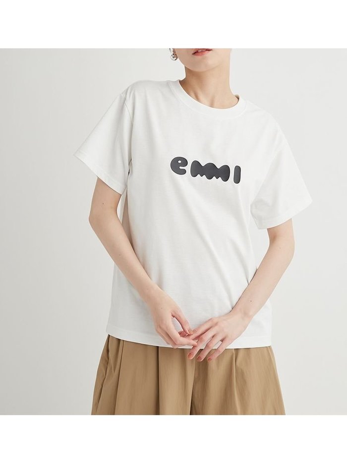 【エミ/emmi】のeco UVカットemmiロゴTシャツ インテリア・キッズ・メンズ・レディースファッション・服の通販 founy(ファニー) https://founy.com/ ファッション Fashion レディースファッション Ladies' Fashion Online トップス・カットソー Tops/Tshirt シャツ/ブラウス Shirts/Blouses ロング / Tシャツ T-Shirts グラフィック Graphic プリント Print |ID: prp329100004599908 ipo3291000000032699580
