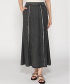 【インタープラネット/INTERPLANET】のフリンジ切替デニムスカート 人気、トレンドファッション・服の通販 founy(ファニー) ファッション Fashion レディースファッション Fashion for Women スカート Skirts デニムスカート・カジュアルスカート Denim Skirts シンプル Simple, Minimal デニム Denim, Jeans Material フリンジ Fringe, Tassel ベーシック Basic, Essential マーメイド Mermaid, Fishtail Silhouette 切替 Switching, Contrast Panel thumbnail ブラック|ID: prp329100004599909 ipo3291000000032699589