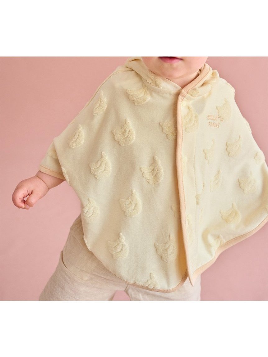 【ジェラート ピケ/gelato pique / KIDS】の【BABY】バリエーションパイルポンチョ インテリア・キッズ・メンズ・レディースファッション・服の通販 founy(ファニー) 　ファッション　Fashion　キッズファッション　Fashion for Kids　YEL[032]|ID: prp329100004599927 ipo3291000000032699690