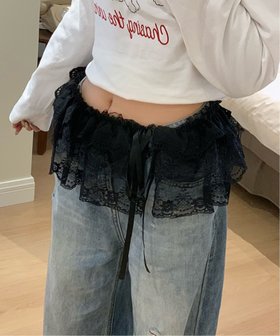 【チェルカ/CERCA】のNia/Nia(ニア)/レース組み合わせ ラップスカート 人気、トレンドファッション・服の通販 founy(ファニー) ファッション Fashion レディースファッション Ladies' Fashion Online スカート Skirt ラップ Wrap レース Race |ID:prp329100004599929