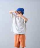 【チャオパニックティピー/CIAOPANIC TYPY / KIDS】の【KIDS】ピグメント加工オーバーロゴTEE 人気、トレンドファッション・服の通販 founy(ファニー) ファッション Fashion キッズファッション Fashion for Kids おすすめ Recommended / Our Picks インナー Innerwear サロペット Overalls, Salopette ショート Short, Short Length デニム Denim, Jeans Material フリル Frill, Ruffle プチプライス・低価格 Affordable / Budget Price thumbnail グレー|ID: prp329100004599948 ipo3291000000032754006