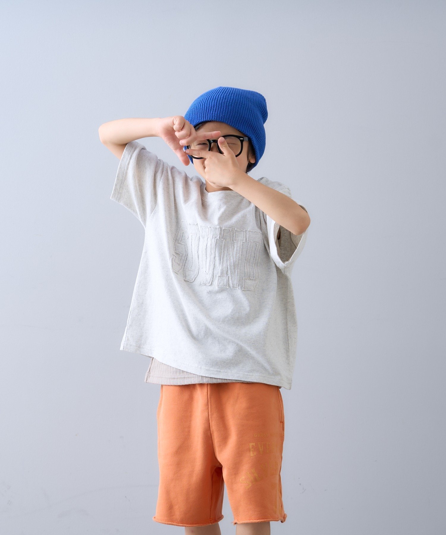 【チャオパニックティピー/CIAOPANIC TYPY / KIDS】の【KIDS】ピグメント加工オーバーロゴTEE インテリア・キッズ・メンズ・レディースファッション・服の通販 founy(ファニー) 　ファッション　Fashion　キッズファッション　Fashion for Kids　おすすめ　Recommended / Our Picks　インナー　Innerwear　サロペット　Overalls, Salopette　ショート　Short, Short Length　デニム　Denim, Jeans Material　フリル　Frill, Ruffle　プチプライス・低価格　Affordable / Budget Price　グレー|ID: prp329100004599948 ipo3291000000032754006