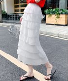 【アミュレット/Amulet】の【Dewlily】ティアードフリルスカート 人気、トレンドファッション・服の通販 founy(ファニー) ファッション Fashion レディースファッション Ladies' Fashion Online スカート Skirt シンプル Simple ティアードスカート Tiered Skirt フリル Frills ロング Long thumbnail ホワイト|ID: prp329100004599954 ipo3291000000032699942