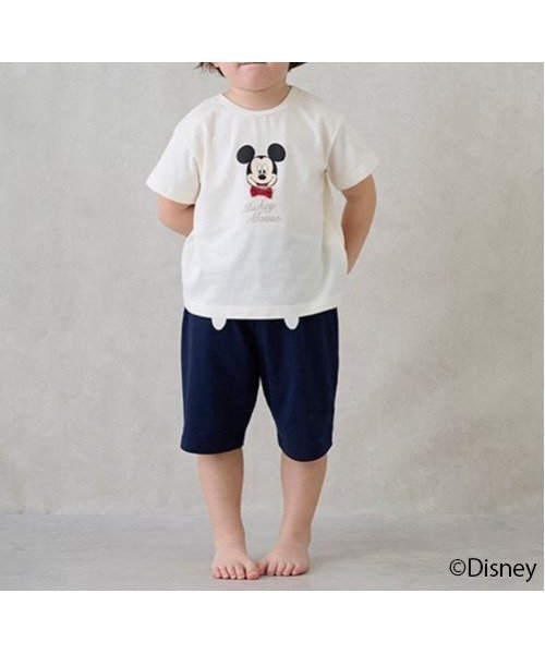 【その他のブランド/Other】の【Disney】ミッキー/パジャマ インテリア・キッズ・メンズ・レディースファッション・服の通販 founy(ファニー) https://founy.com/ ファッション Fashion キッズファッション Fashion for Kids シンプル Simple, Minimal セットアップ Set-Up, Coordinated Outfit パジャマ Pajamas, Sleepwear プリント Print, Printed Pattern ポケット Pocket, Pocket Detail モチーフ Motif, Design Theme リボン Ribbon, Bow |ID: prp329100004599965 ipo3291000000032996878