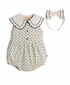 【モイモルン/moimoln / KIDS】の【2点セット】メイリーカバーオール ヘアバンド 人気、トレンドファッション・服の通販 founy(ファニー) ファッション Fashion キッズファッション KIDS Children’s Clothing おすすめ Recommend フラワー Flower thumbnail クリーム|ID: prp329100004599974 ipo3291000000032700089