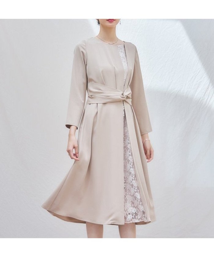 【ドレス/DRESS+】のパーティードレス ワンピース 袖付き 結婚式 フォーマル インテリア・キッズ・メンズ・レディースファッション・服の通販 founy(ファニー) https://founy.com/ ファッション Fashion レディースファッション Fashion for Women ワンピース Dresses フォーマル・パーティードレス・結婚式用ドレス Elegant & Casual Dresses アシンメトリー Asymmetrical Style エレガント 上品 Elegant オケージョン Occasion Wear スリット Slit, Slit Detail ドレス Dress, One-Piece フォーマル Formal, Dressy フロント Front, Front Design レース Lace, Lace Fabric 入学式 Entrance Ceremony 卒業式 Graduation Ceremony 披露宴 Wedding Reception 結婚式 Wedding |ID: prp329100004599985 ipo3291000000033079810