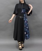 【アクシーズファム/axes femme】のランブルフィッシュワンピース 人気、トレンドファッション・服の通販 founy(ファニー) ファッション Fashion レディースファッション Ladies' Fashion Online ワンピース Dress おすすめ Recommend クール Cool フレア Flare プリント Print thumbnail 黒|ID: prp329100004599989 ipo3291000000032700240
