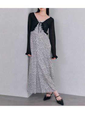 【リリーブラウン/Lily Brown】のカーデセットバリエーションワンピース 人気、トレンドファッション・服の通販 founy(ファニー) ファッション Fashion レディースファッション Fashion for Women ワンピース Dresses イエロー Yellow カーディガン Cardigan, Knitwear キャミワンピース Cami Dress, Slip Dress グラデーション Gradient, Ombre コンパクト Compact, Small Size シアー Sheer, See-Through チェック Check, Plaid, Tartan ドット Polka Dot, Dot Pattern バランス Balance, Style Balance プリント Print, Printed Pattern ボレロ Bolero, Short Cardigan マーメイド Mermaid, Fishtail Silhouette ワッフル Waffle, Waffle Knit ヴィンテージ Vintage Style |ID:prp329100004599999