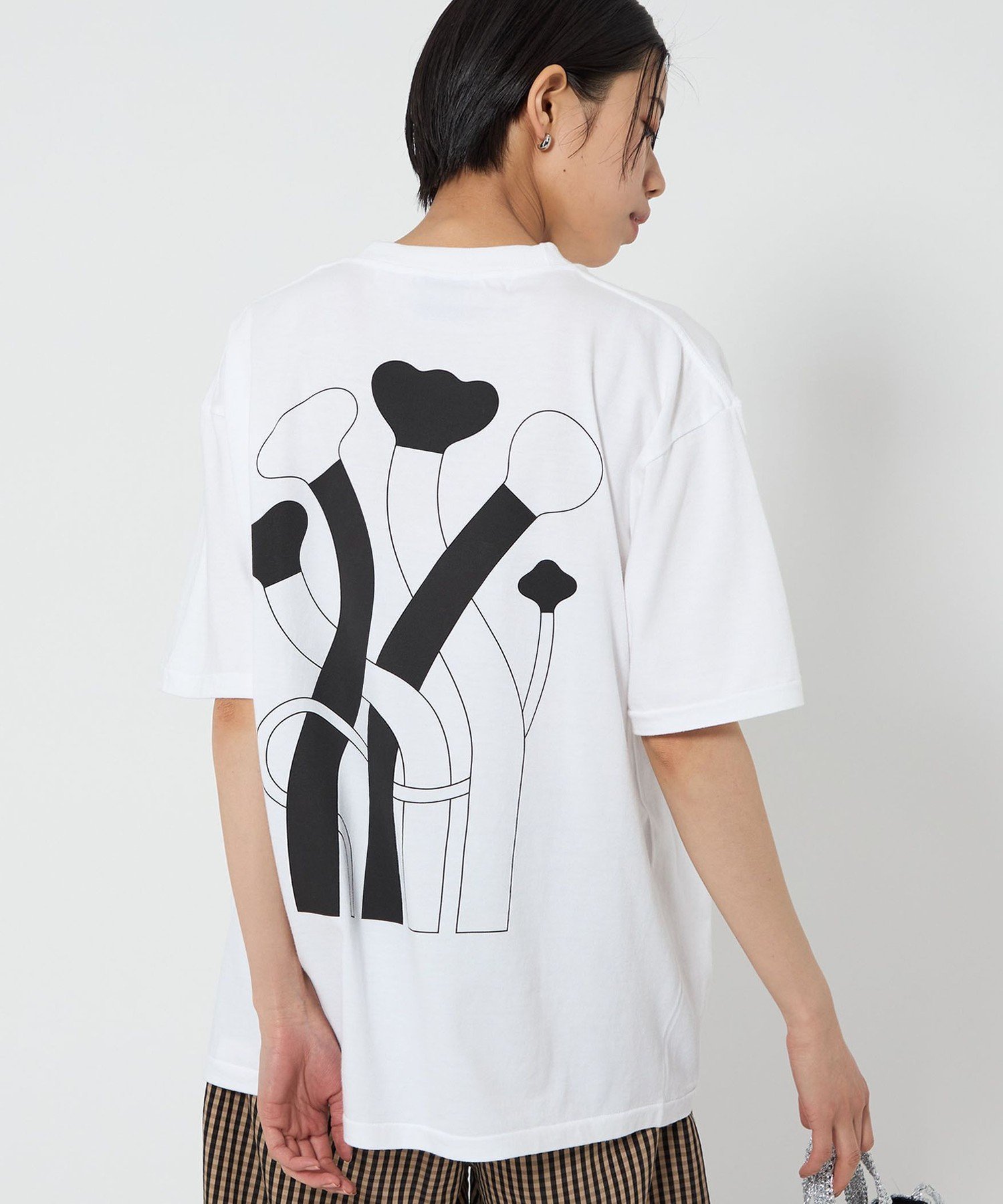 【シテン/CITEN】のRyotaro Hirosaki*CITEN グラフィックT インテリア・キッズ・メンズ・レディースファッション・服の通販 founy(ファニー) 　ファッション　Fashion　レディースファッション　Fashion for Women　イラスト　Illustration　カットソー　Cut and Sewn Top　グラフィック　Graphic, Graphic Design　シンプル　Simple, Minimal　スラックス　Slacks, Dress Pants　デニム　Denim, Jeans Material　フィット　Fit, Slim Fit　フロント　Front, Front Design　プリント　Print, Printed Pattern　ルーズ　Loose, Oversized　ワーク　Workwear, Utility Style　A/W・秋冬　Autumn/Winter　おすすめ　Recommended / Our Picks　旅行　Travel　WHITE|ID: prp329100004600000 ipo3291000000033520491