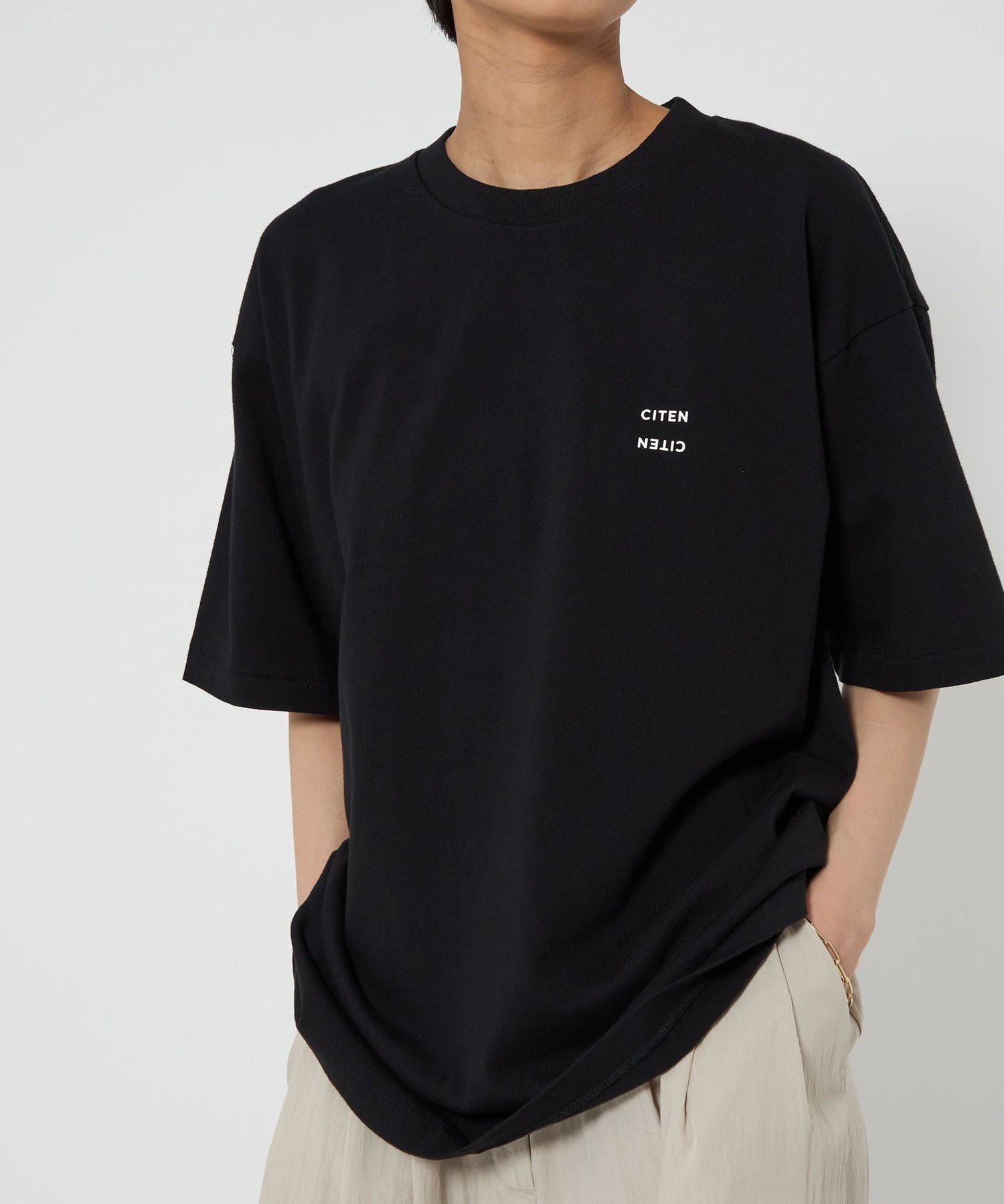 【シテン/CITEN】のRyotaro Hirosaki*CITEN グラフィックT インテリア・キッズ・メンズ・レディースファッション・服の通販 founy(ファニー) 　ファッション　Fashion　レディースファッション　Fashion for Women　イラスト　Illustration　カットソー　Cut and Sewn Top　グラフィック　Graphic, Graphic Design　シンプル　Simple, Minimal　スラックス　Slacks, Dress Pants　デニム　Denim, Jeans Material　フィット　Fit, Slim Fit　フロント　Front, Front Design　プリント　Print, Printed Pattern　ルーズ　Loose, Oversized　ワーク　Workwear, Utility Style　A/W・秋冬　Autumn/Winter　おすすめ　Recommended / Our Picks　旅行　Travel　BLACK|ID: prp329100004600000 ipo3291000000033520492