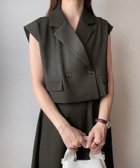 【ジュノア/JUNOAH】のFILLOU ベスト+ワンピース set チャコール|ID: prp329100004600002 ipo3291000000032700325