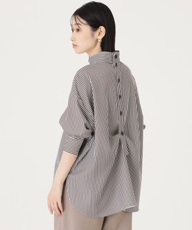 【キャスト/CAST】の【大人気定番】ストライプバックボタンブラウス 人気、トレンドファッション・服の通販 founy(ファニー) ファッション Fashion レディースファッション Ladies' Fashion Online トップス・カットソー Tops/Tshirt シャツ/ブラウス Shirts/Blouses バッグ Bag おすすめ Recommend ストライプ Stripe プリント Print ビジネス 仕事 通勤 Business 冬 Winter 定番 Standard 春 Spring 秋 Autumn/Fall A/W・秋冬 Aw・Autumn/Winter・Fw・Fall-Winter |ID:prp329100004600030