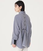 【キャスト/CAST】の【大人気定番】ストライプバックボタンブラウス ブルー4|ID: prp329100004600030 ipo3291000000032700539