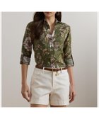【ラルフローレン/RALPH LAUREN】のリラックス フィット フローラル リネン シャツ 310グリーン|ID: prp329100004600031 ipo3291000000032700558