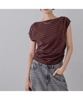 【ジーナシス/JEANASiS】のアシメギャザーワンショルFS 人気、トレンドファッション・服の通販 founy(ファニー) ファッション Fashion レディースファッション Fashion for Women おすすめ Recommended / Our Picks アシンメトリー Asymmetrical Style コンパクト Compact, Small Size ショルダー Shoulder, Shoulder Strap スリーブ Sleeve, Long Sleeve / Short Sleeve トレンド Trend, Trending Now バルーン Balloon, Balloon Silhouette フレンチ French, French Style ボトム Bottoms, Lower Wear |ID:prp329100004600046