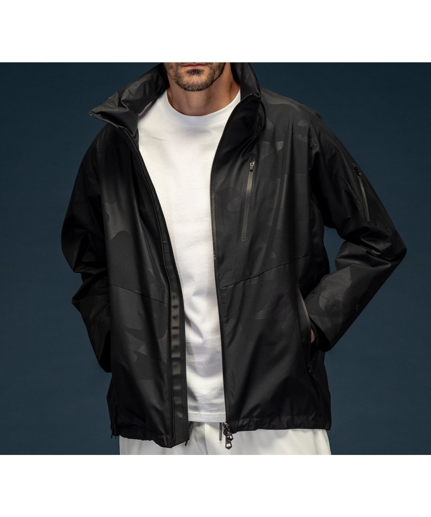 【シフォン/SHIFFON / MEN】の1PIU1UGUALE3 RELAX * +phenix トラックジャケット ウィンドストッパー/ゴアテックス 人気、トレンドファッション・服の通販 founy(ファニー) 　ファッション　Fashion　メンズファッション　Men's Style Online　アウトドア　Outdoor　グラフィック　Graphic　軽量　Lightweight　ジャケット　Jacket　セットアップ　Set Up　ポケット　Pocket　ラグジュアリー　Luxury　リラックス　Relax　 other-1|ID: prp329100004600055 ipo3291000000032700754