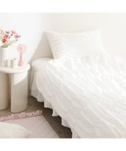 【フランフラン/Francfranc / MEN】のふわろ 夏でもさらっともちもち 肌掛けふとん ギャザー セミダブル WH ホワイト|ID: prp329100004600092 ipo3291000000032701003